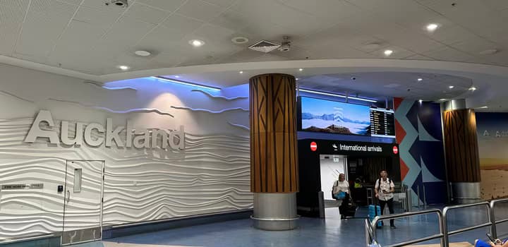 Auckland International Airport Arrivals Jan 2024