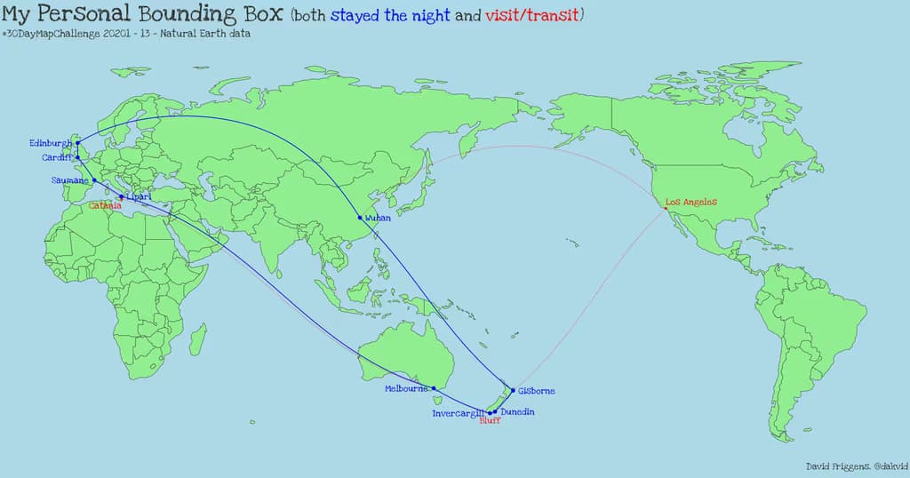 Map: My Personal Bounding Box