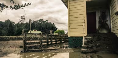NZDF-CYCLONE-GABRIELLE-House-With-Silt