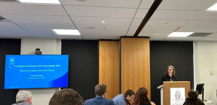 TSY Secretary at PREFU 2023