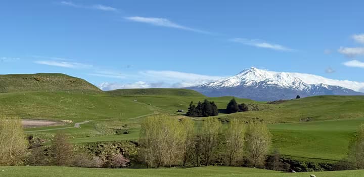 Waiouru and Mt Ruapehu
