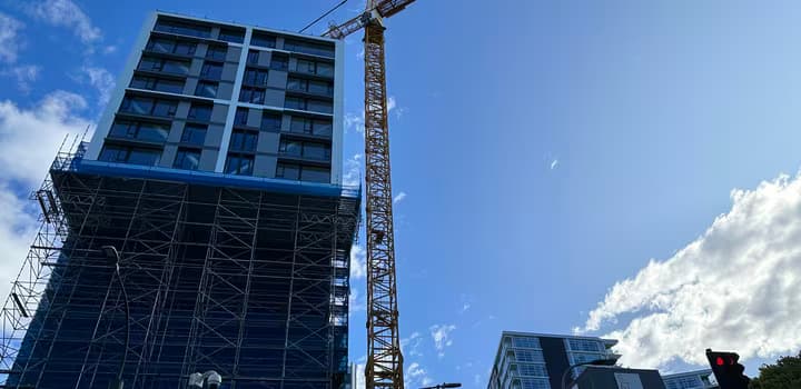 Wellington apartment construction - Nov 2022