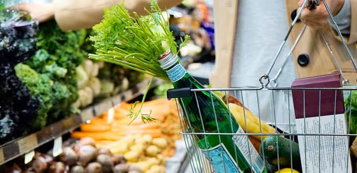 Supermarket shopping