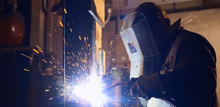 welder at work
