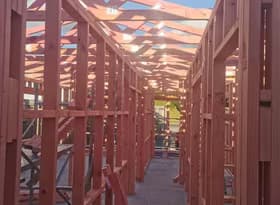 Residential house framing